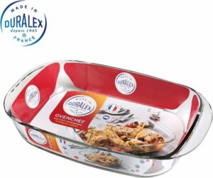 Duralex Glazen Rechthoekige Braadpan - 3,1 liter