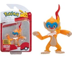 Jazwares Pokémon Battle Figure Pack Mini Figure Monferno 5 cm Mini-Figuur