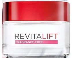 L'Oréal Paris Revitalift Fragrance free Dagcrème - 50ml - Anti-Rimpelcrème voor de gevoelige huid