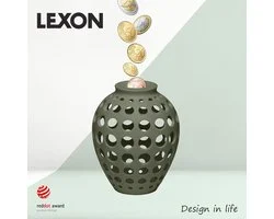 Lexon Design Decoratieve Spaarvarken Hope - Kakhi - LH61K