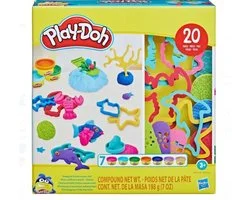 play doh zeewereld klei set 20 delig