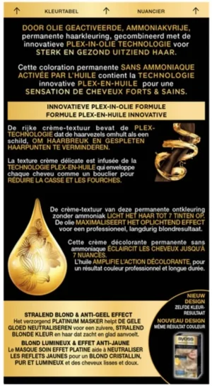 SYOSS Oleo Intense 12-00 - Haarverf - Permanente Haarkleuring - Zilverblond - Langdurige Kleur - Professionele Grijsdekking - Zonder Ammoniak - 1 stuk