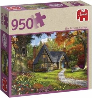 Jumbo Puzzel - 950 Stukjes - The Autumn Cottage - Puzzel