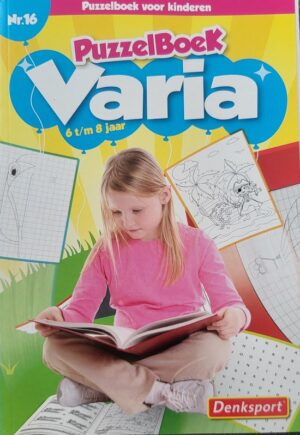Denksport Varia voor kinderen 6 t/m 8 jaar - Puzzelboek voor kinderen