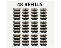 48x Scheermessen geschikt voor Fusion 5 - alle Gillette Fusion 5 series - Power - Fusion5 scheermesjes - FProGlide - Proshield - Mannen scheermessen - Razor blade