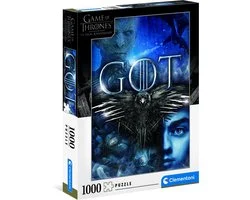 Clementoni Puzzels voor volwassenen - Game of Thrones, Puzzel 1000 Stukjes, 10+ jaar - 39589