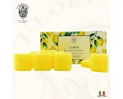 La Florentina Italiaans Home Made Handzeep Lemon Relaxing - 8 x 30 gr
