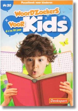 Denksport Woordzoekers Voor Kids 6 t/m 10 Jaar - Nr.20