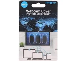 Maxxter Webcam Cover Verduisteraar - 3 Stuks
