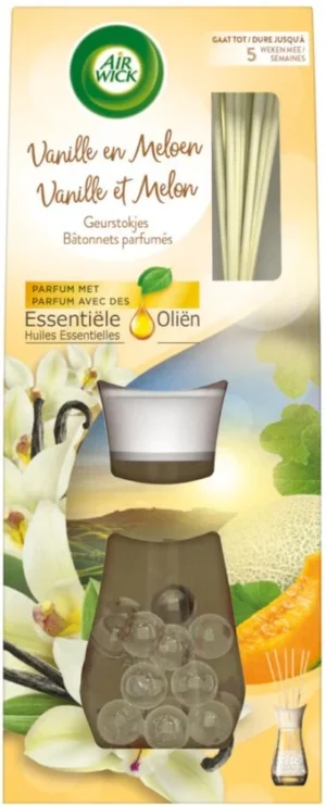 Air Wick Essential Oils Geurstokjes Melon & Vanilla 33 ml