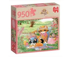 Jumbo puzzel Francien - Molly in de hangmat - 950 stukjes - Legpuzzel