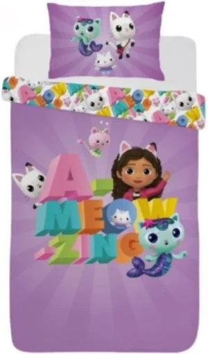 Gabby's Dollhouse Dekbedovertrek - A-Meow-Zing