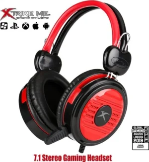 Xtrike Me HP-308 Performance Gaming Headset - Over-ear, 50mm drivers, Aluminium Frame